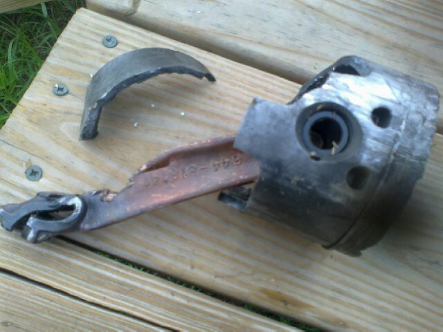 the broken piston came out of number 6 cylinder when it dropped a crank bearing